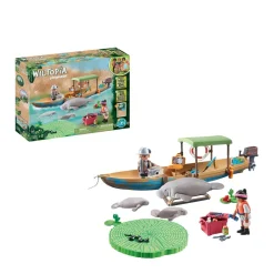 Playmobil Wiltopia Boottocht Naar De Zeekoeien - 71010^ Speelfiguren