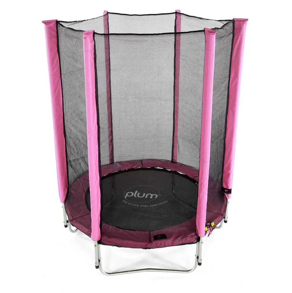 Plum Junior Trampoline Met Veiligheidsnet O140 Cm^ Trampolines