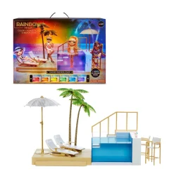 Rainbow High Color Change Pool And Beach Club Set^ Poppen