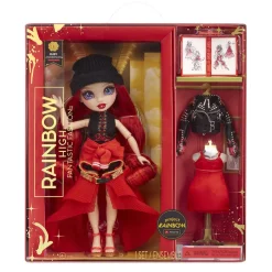Rainbow High Fantastic Fashion Ruby Anderson - Rode Pop^ Poppen