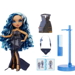 Rainbow High Fantastic Fashion Skyler - Blauwe Pop^ Poppen