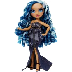 Rainbow High Fantastic Fashion Skyler - Blauwe Pop^ Poppen