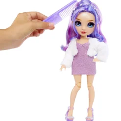 Rainbow High Fantastic Fashion Violet Willow - Paarse Pop^ Poppen