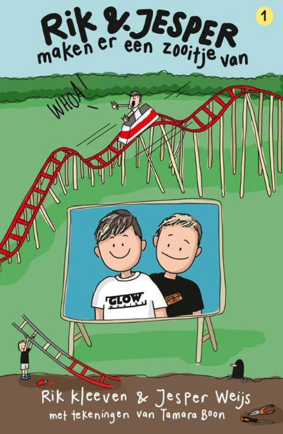 wehkamp Rik Kleeven En Jesper Weijs Glowmovies: Rik En Jesper Maken Er Een Zooitje Van^ Kinderboeken