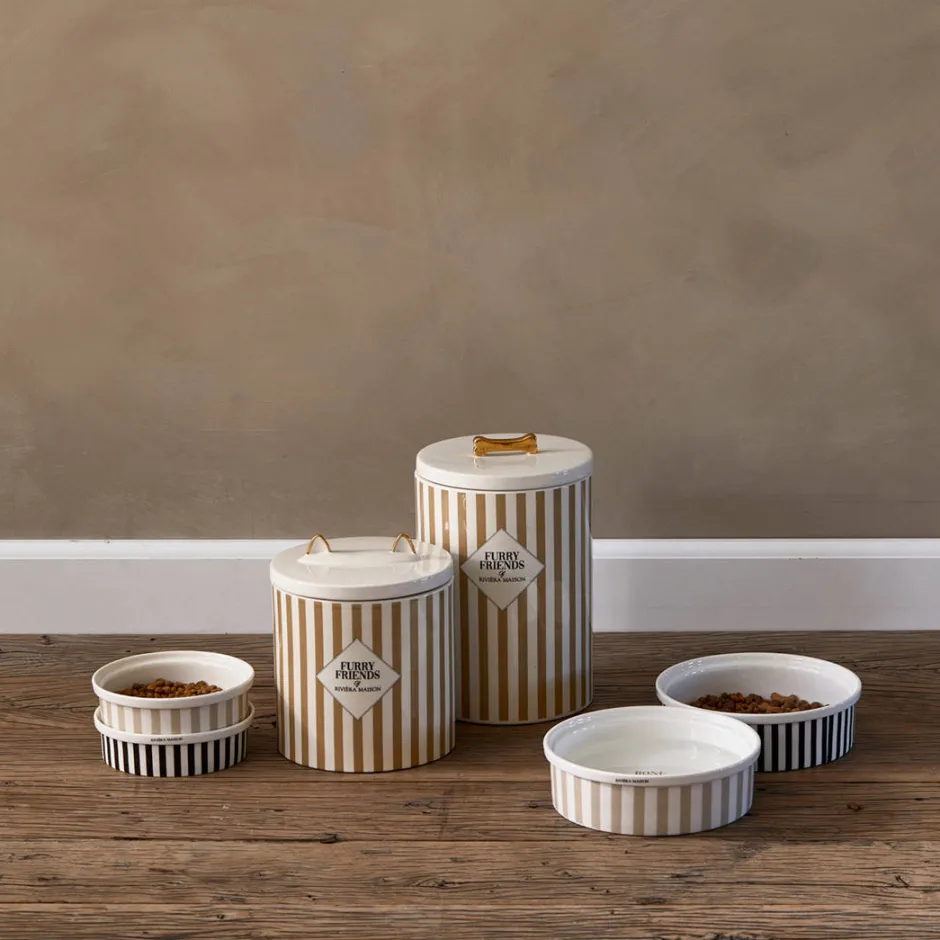 Riviera Maison Katten Voerbak - A Fish Tale Cat Bowl - S (O 15,5X4,5 Cm)