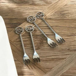 Riviera Maison Rm Monogram Gebaksvorkje (Set Van 4) Sale