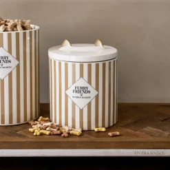 Riviera Maison Voorraadpot Furry Friends Cat Food Storage Jar (18X21,5 Cm)