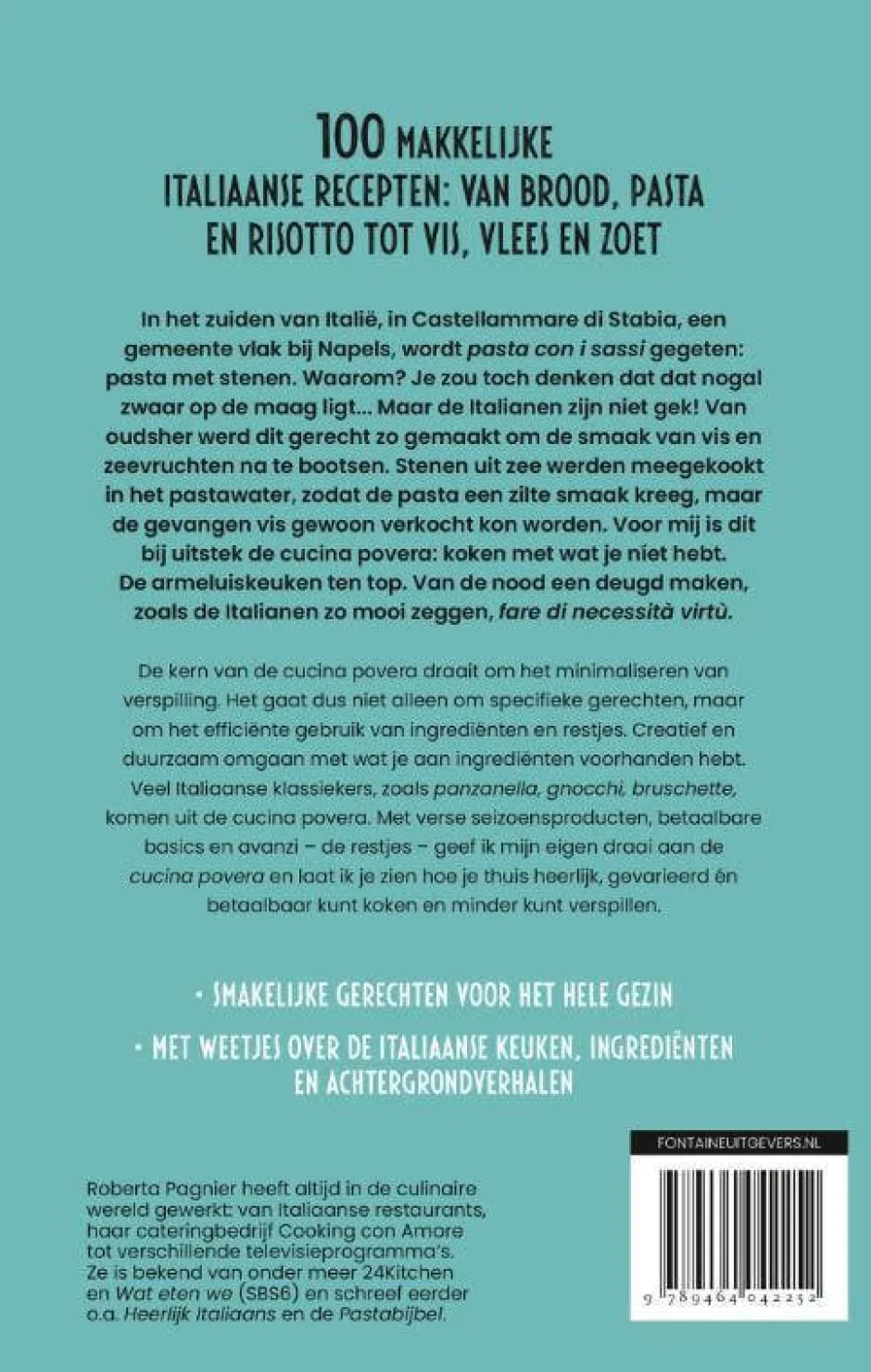 wehkamp Roberta Pagnier Roberta'S Cucina Povera^ Kookboeken