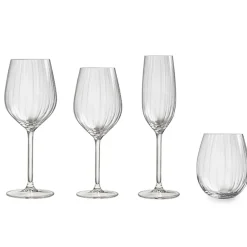 Royal Leerdam Champagneglas Plisse (Set Van 4)