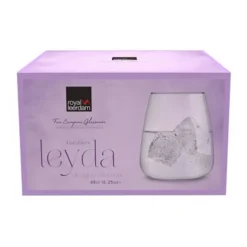 Royal Leerdam Waterglas Leyda (Set Van 4) Discount