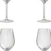 Royal Leerdam Wijnglas Wit Plisse (Set Van 4) New