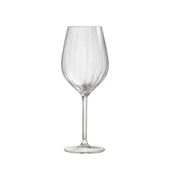 Royal Leerdam Wijnglas Wit Plisse (Set Van 4) New