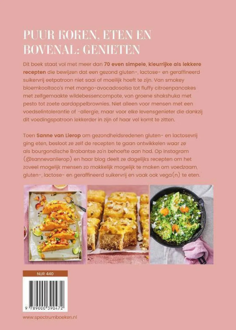 wehkamp Sanne Van Lierop Simpel & Puur^ Kookboeken