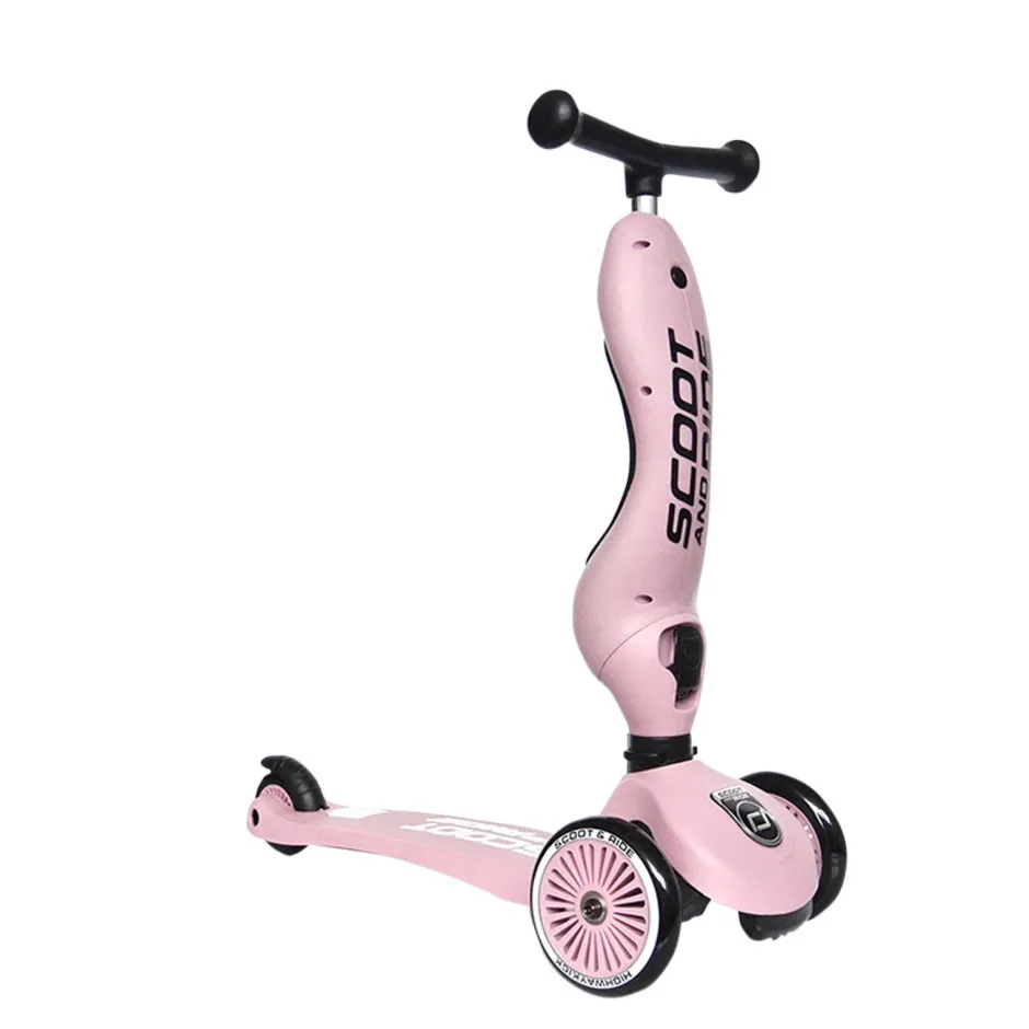 Scoot & Ride Highwaykick 1 - Roze^ Peuterspeelgoed