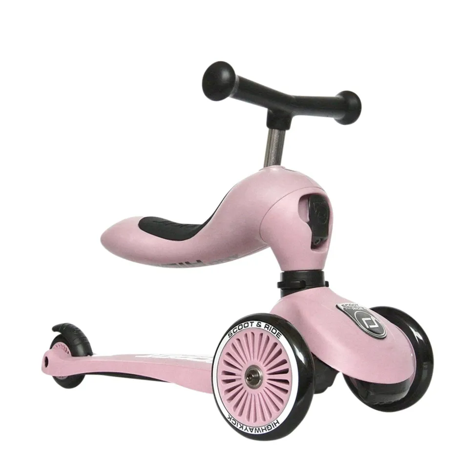 Scoot & Ride Highwaykick 1 - Roze^ Peuterspeelgoed