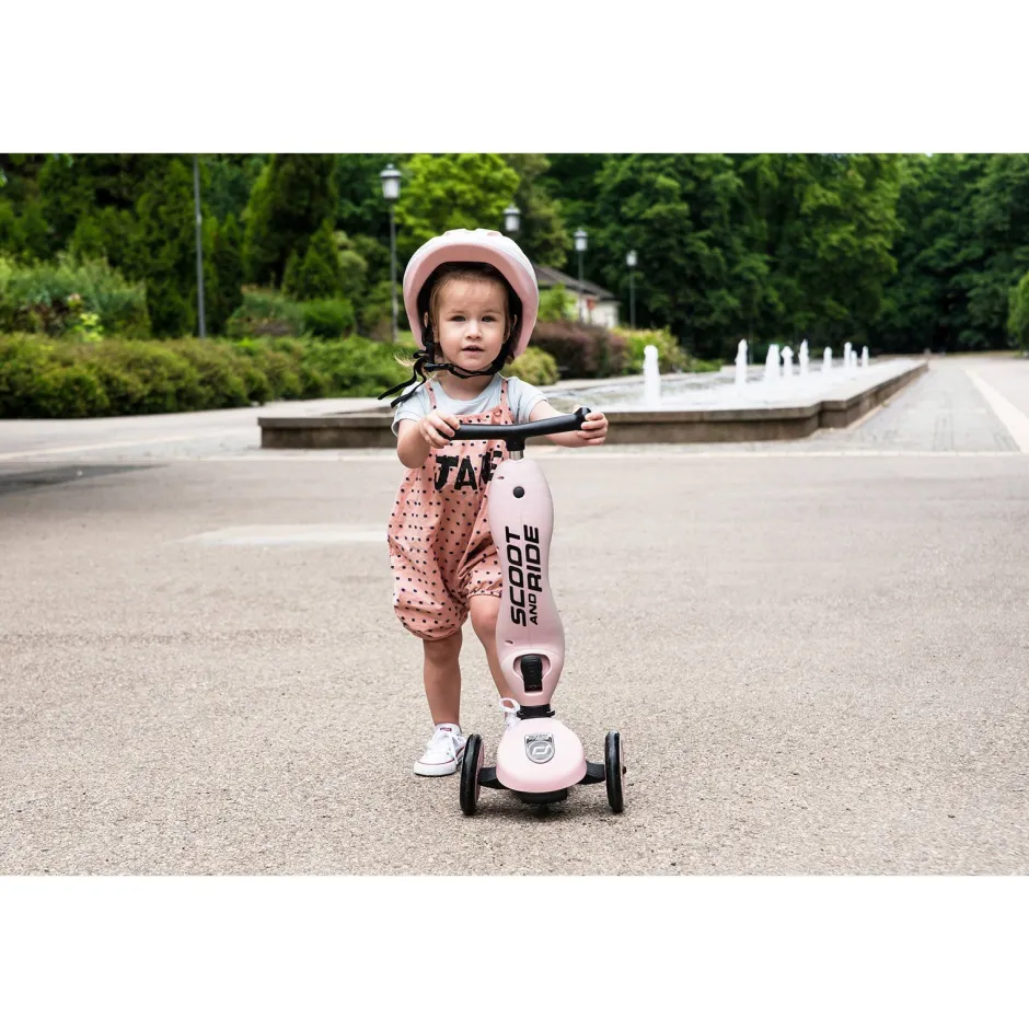 Scoot & Ride Highwaykick 1 - Roze^ Peuterspeelgoed