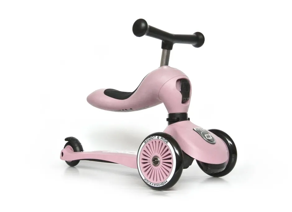 Scoot & Ride Highwaykick 1 - Roze^ Peuterspeelgoed