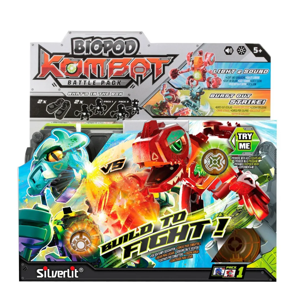 Silverlit Biopod Kombat Duo Pack^ Speelfiguren