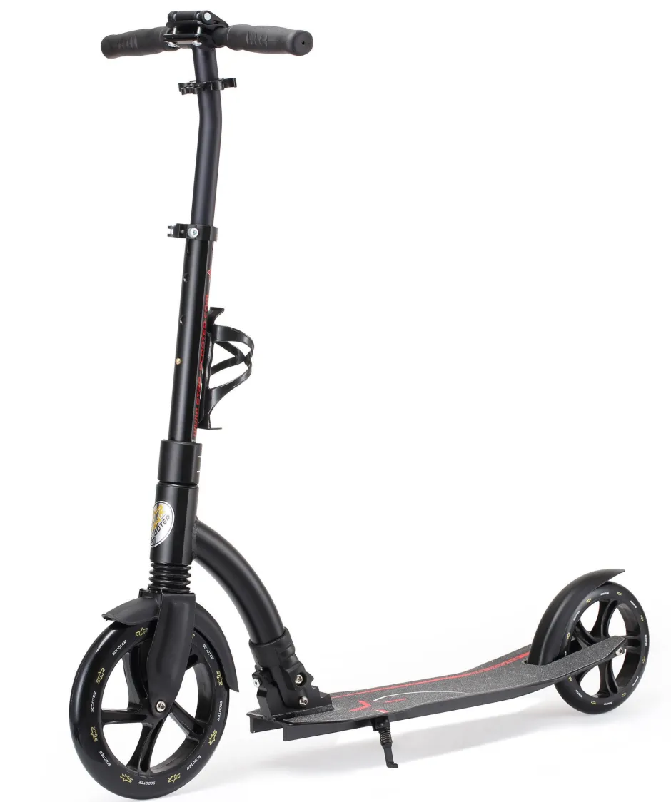 STAR SCOOTER Alu City Vouwbaar 230Mm Geveerd, Zwart^ Stepjes