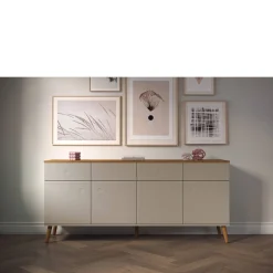 Tenzo Dressoir 4-Deurs Dot Clearance