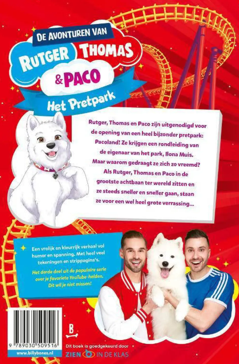 wehkamp Thomas Van Grinsven En Rutger Vink De Avonturen Van Rutger, Thomas En Paco: Het Pretpark^ Kinderboeken