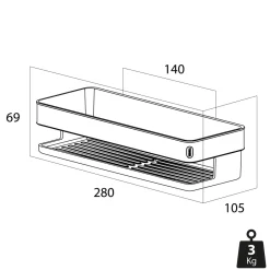 Tiger Douchemand Carv (10,5X28 Cm) Clearance