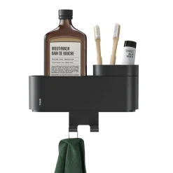 Tiger Opbergbak Met Handdoekhaak 2-Store (24,9X15,7 Cm) New