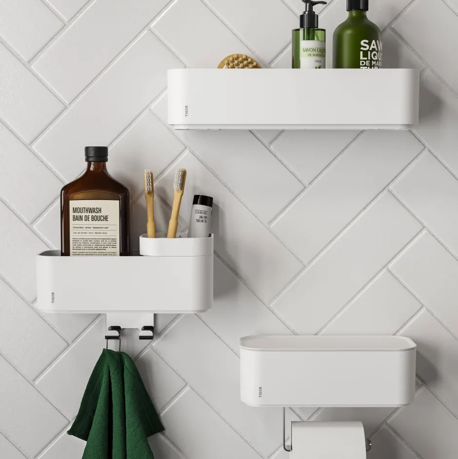 Tiger Toiletrolhouder Met Opbergbakje 2-Store Clearance