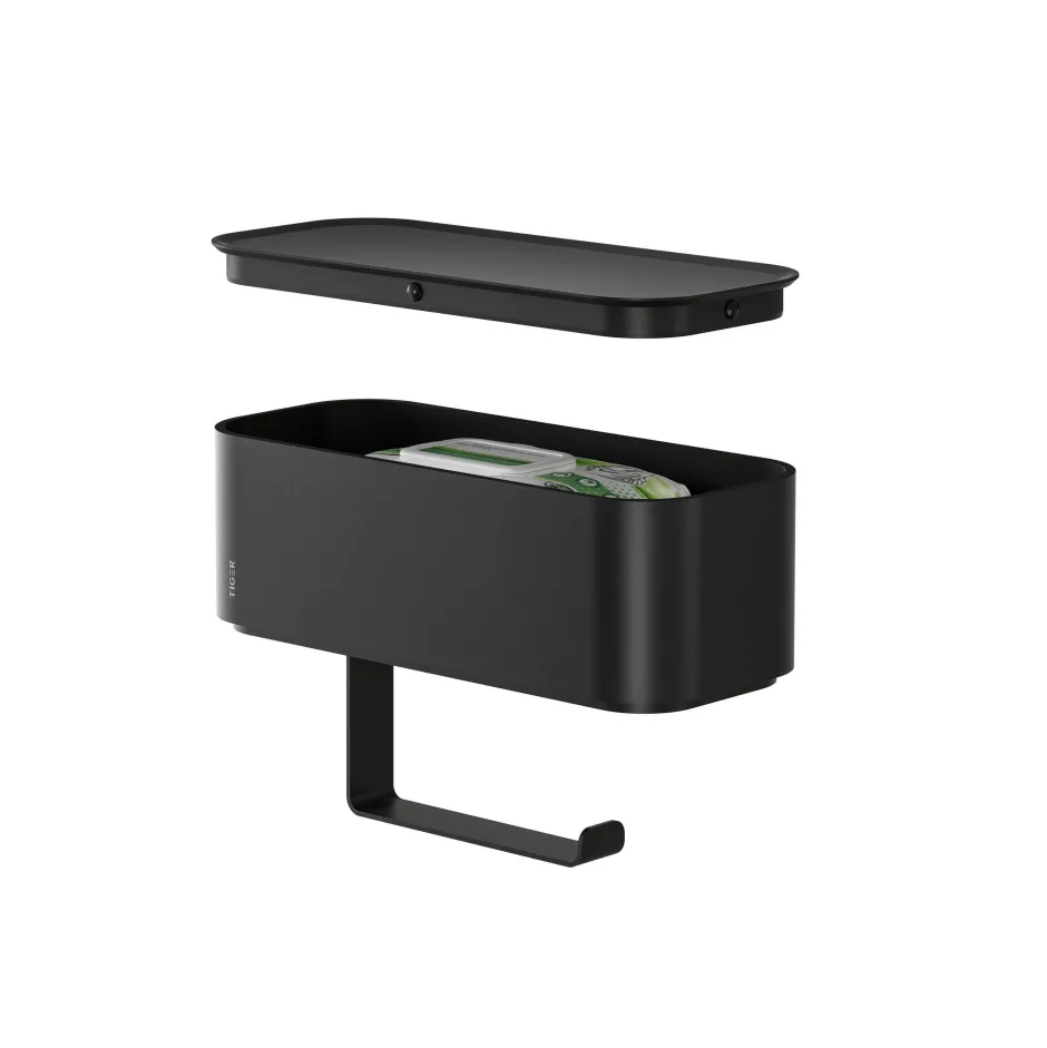 Tiger Toiletrolhouder Met Opbergbakje 2-Store