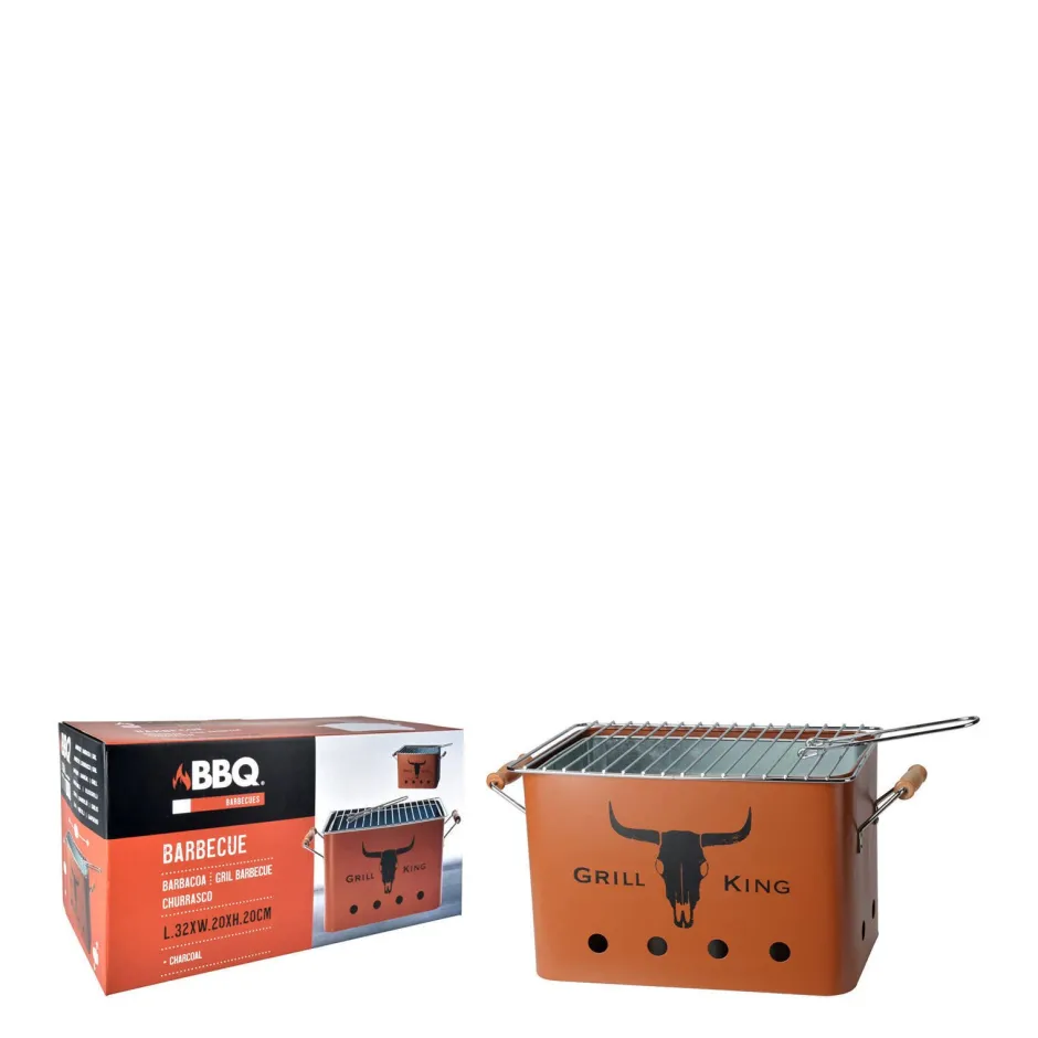 Vaggan Houtskoolbarbecue Grill King (32X20X20 Cm)^ Houtskoolbarbecues