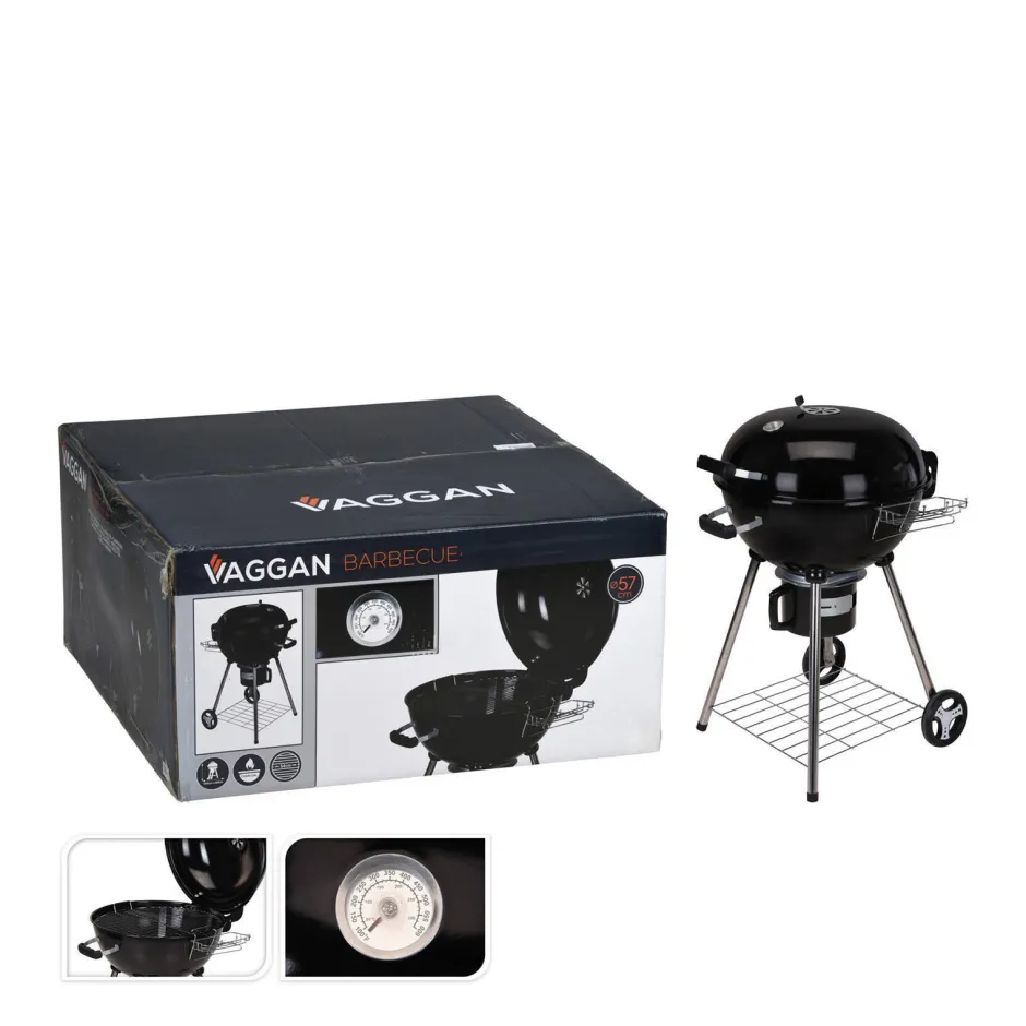 Vaggan Houtskoolbarbecue (O57 Cm)^ Houtskoolbarbecues
