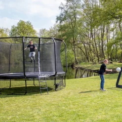Virtufit Premium Trampoline Met Veiligheidsnet 251 X 251 X 51 Cm^ Trampolines