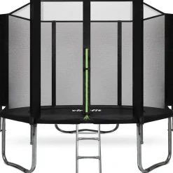 Virtufit Trampoline Met Veiligheidsnet 244 X 244 X 51 Cm^ Trampolines
