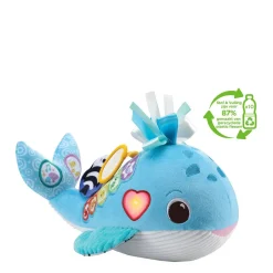 VTech Baby Play Green Knuffel & Leer Walvis^ Babyspeelgoed