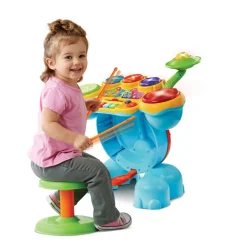 VTech Baby Rock & Leer Drumstel^ Peuterspeelgoed