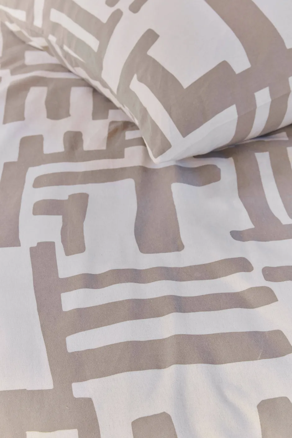 vtwonen Flanellen Dekbedovertrek 2 Persoons Mixed Stripes (200X220 Cm) Outlet