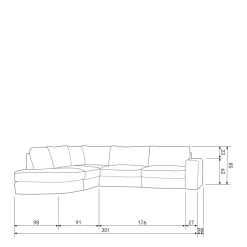 vtwonen Hoekbank Ronding Links Family New