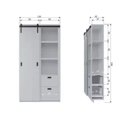 vtwonen Opbergkast Barn New