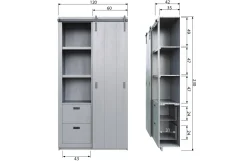 vtwonen Wandkast Slide Barn Online