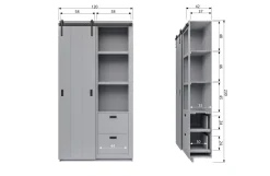 vtwonen Wandkast Slide Barn Online