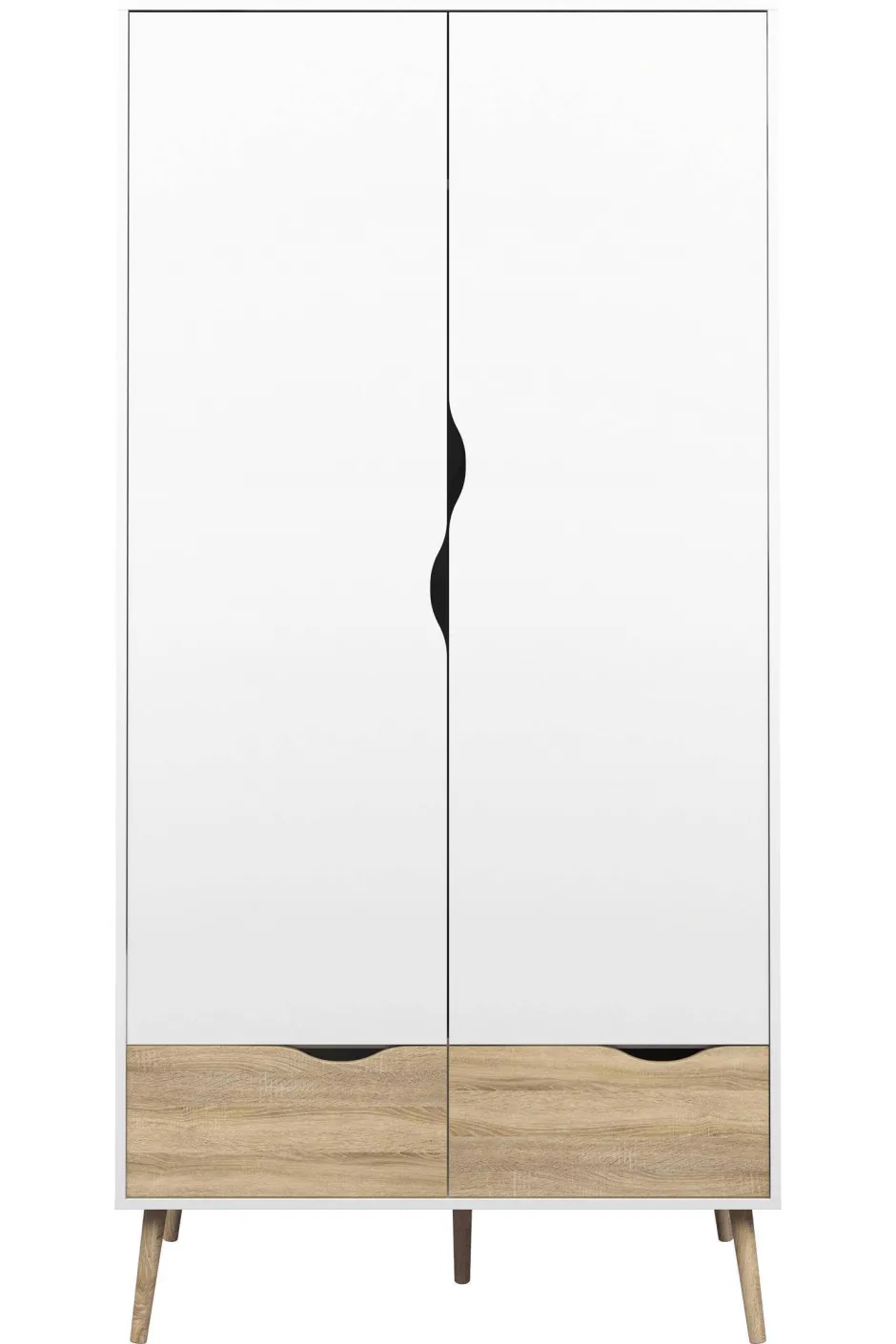 W 2 Deurs Kledingkast Oslo Sale