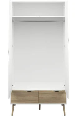 W 2 Deurs Kledingkast Oslo Sale