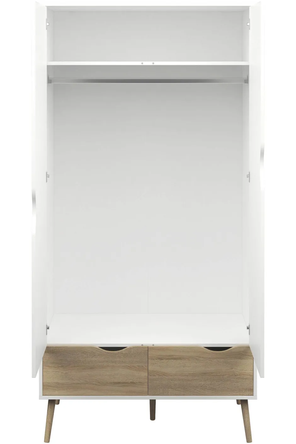 W 2 Deurs Kledingkast Oslo Sale