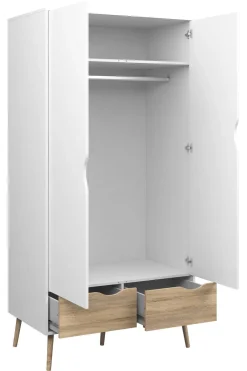 W 2 Deurs Kledingkast Oslo Sale