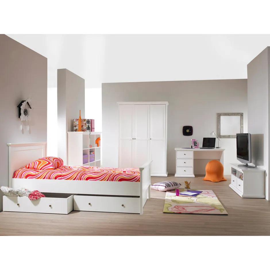 W 3-Deurs Kledingkast Paris Outlet