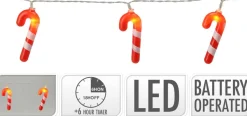 W Led Slinger Zuurstok (10 Led) Clearance
