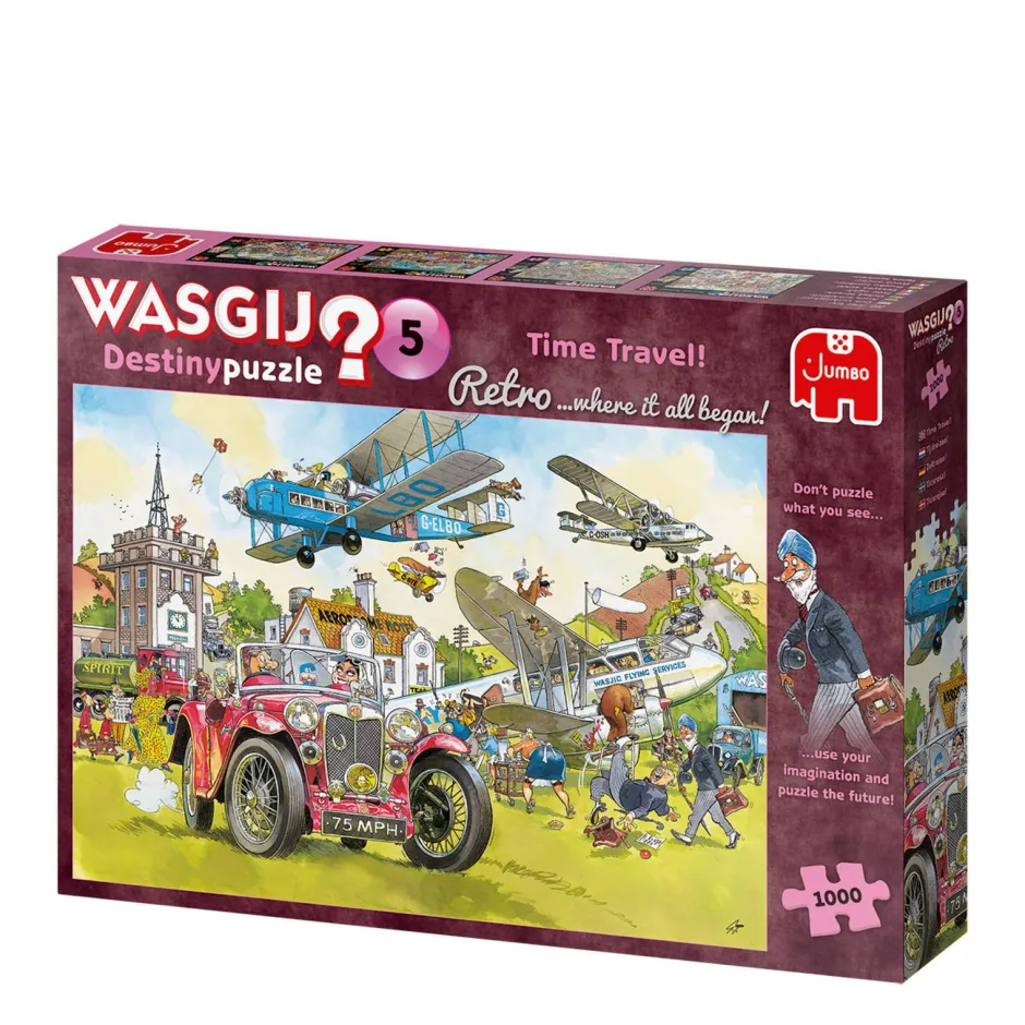 Wasgij Destiny 5 Tijdreizen! Legpuzzel 1000 Stukjes^ Puzzels