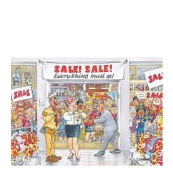 Wasgij Retro Mystery 7 - Uitverkoop! Legpuzzel 1000 Stukjes^ Puzzels