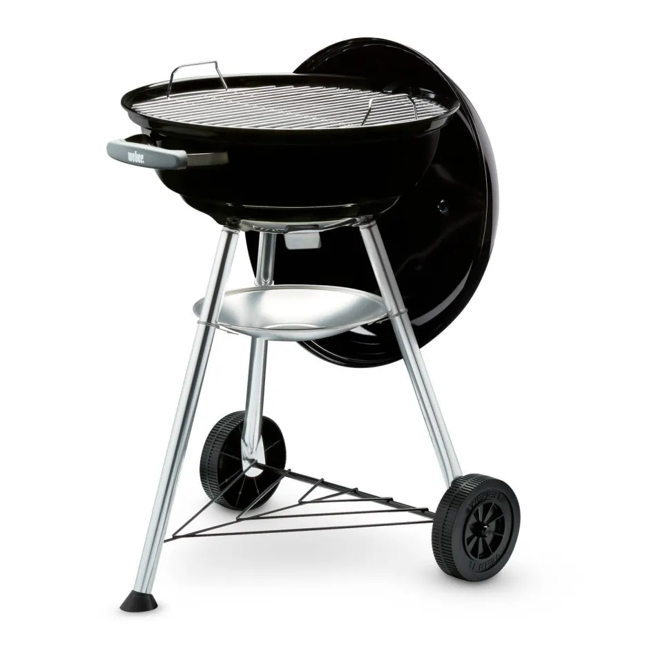 Weber Houtskoolbarbecue Compact Kettle^ Houtskoolbarbecues