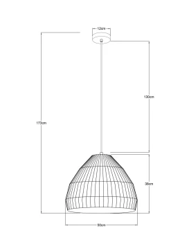 Wehkamp Home Hanglamp Ropino Hot